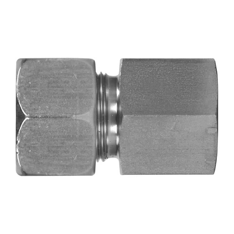GAI-kobling i Syrefast Stål for 15mm rør - 1/2"F