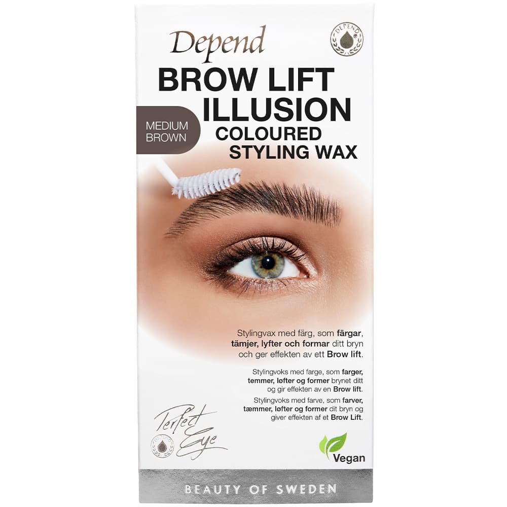 Brow Lift Illusion Styling Wax, Medium Brow