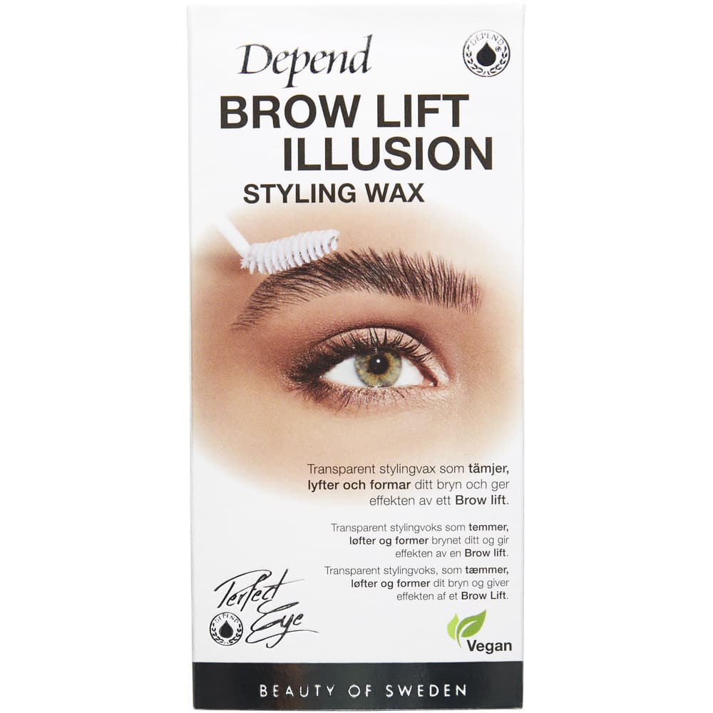 Brow Lift Illusion Styling Wax, Transparent