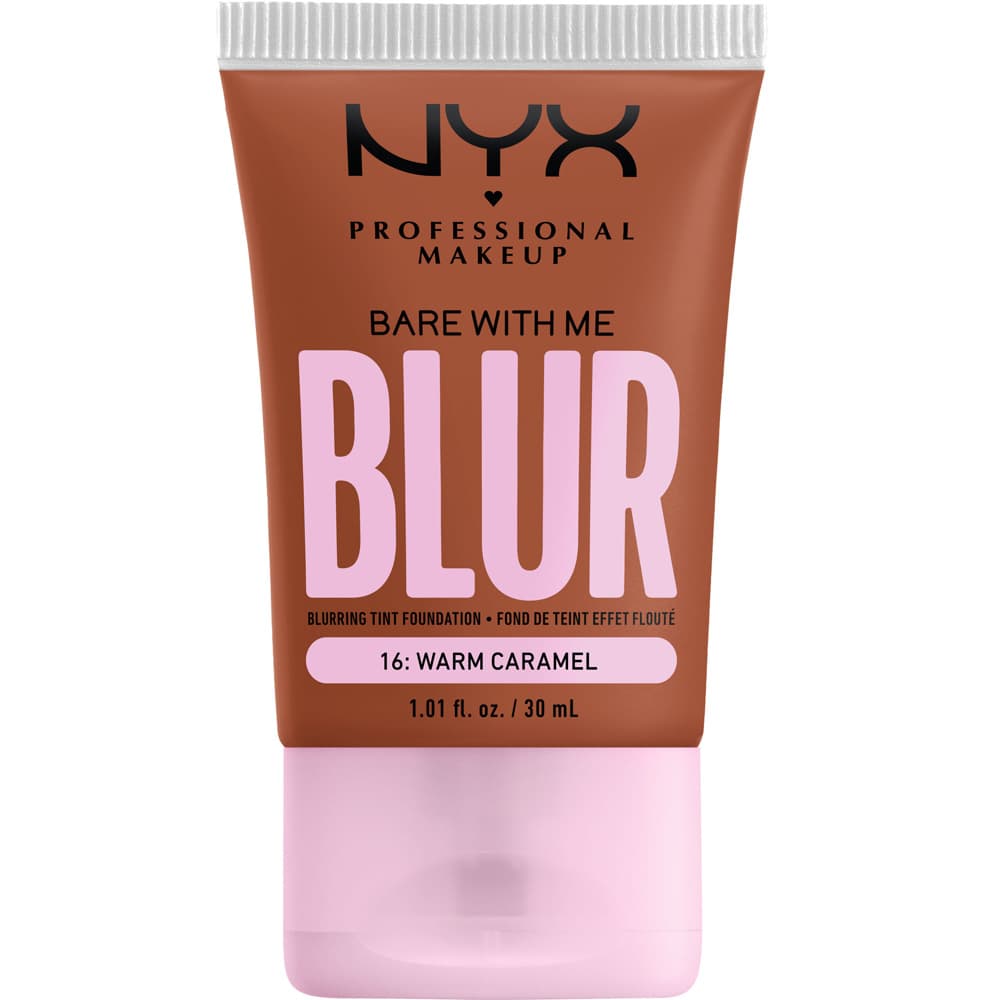 Bare With Me Blur Tint Foundation, 30ml, 16 Warm Caramel - M