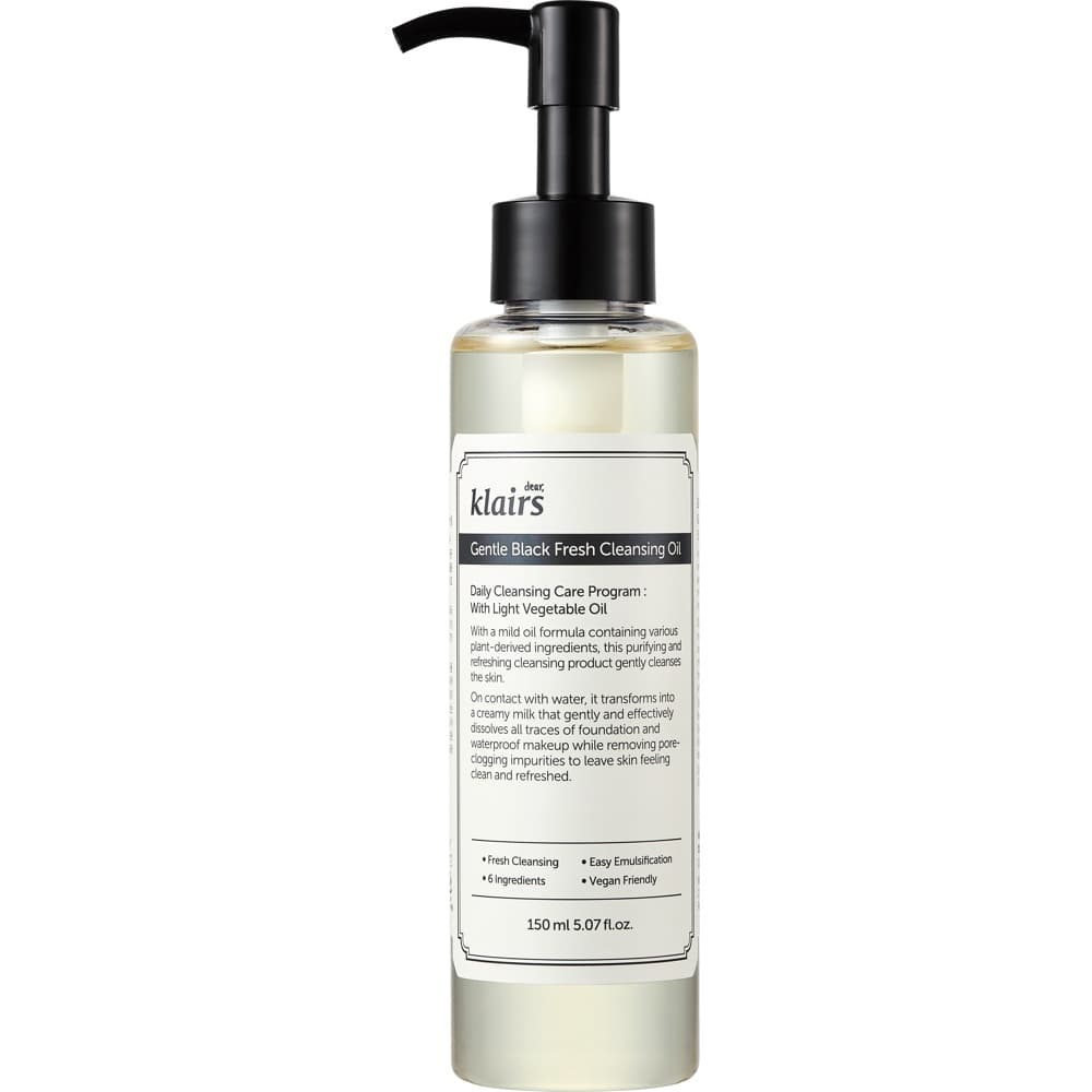 Gentle Black Fresh Cleansing Oil, 150ml