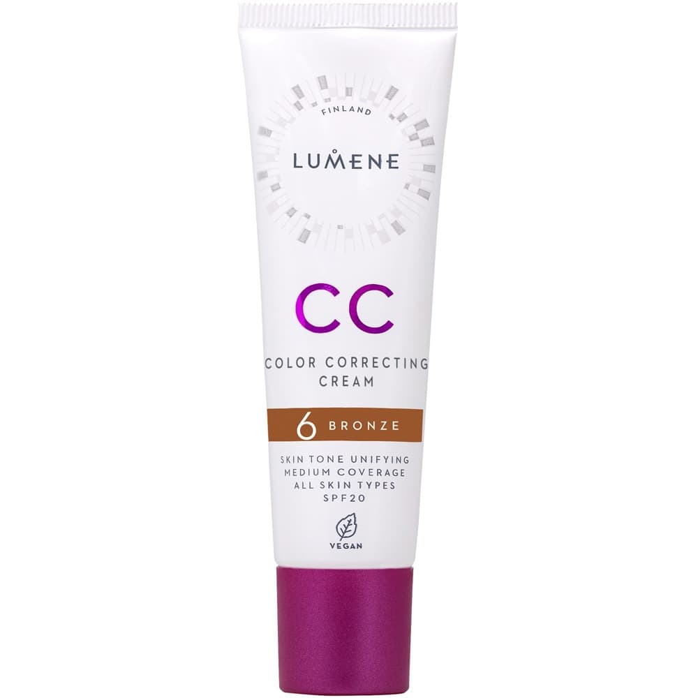 CC Color Correcting Cream, 30ml, 6 Bronze