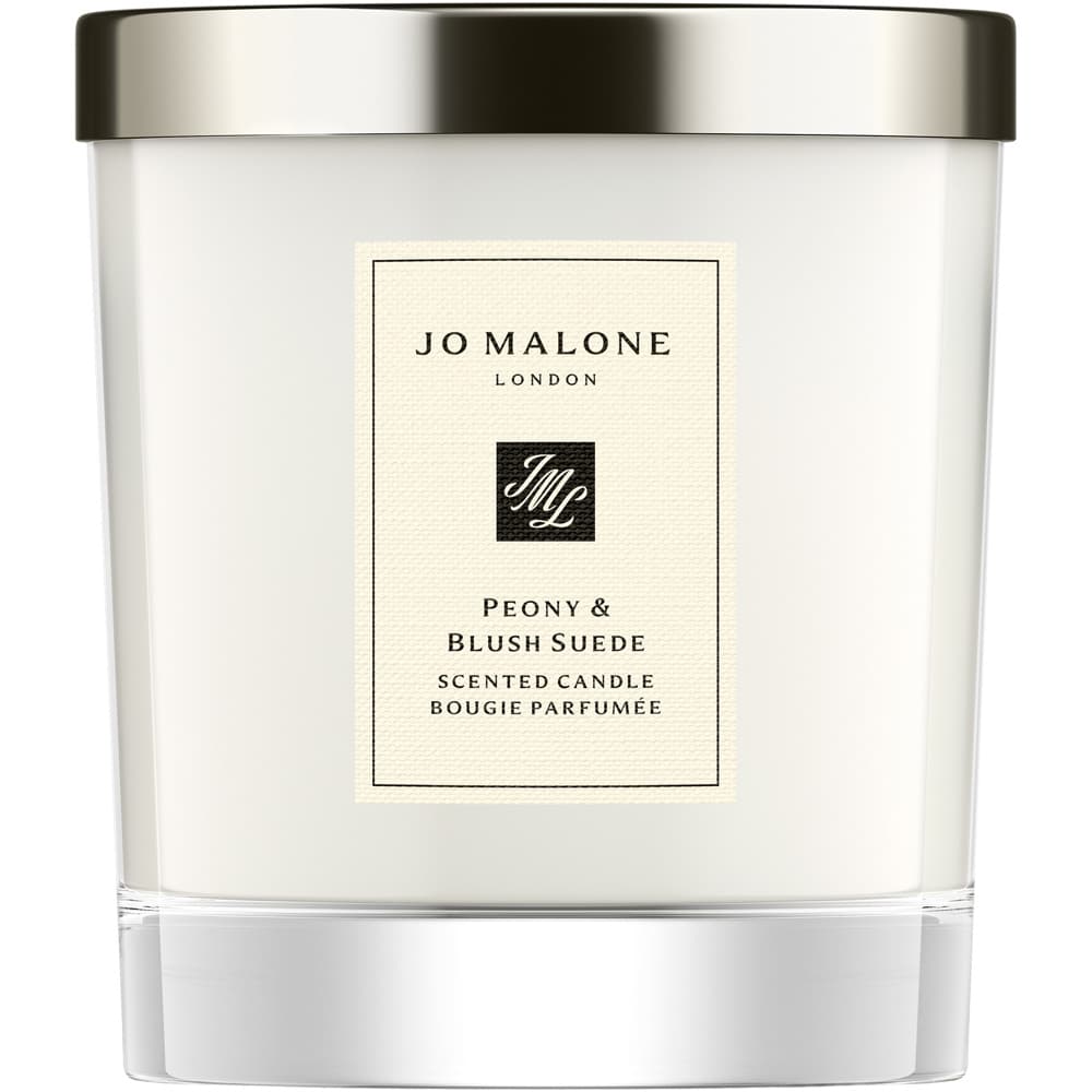 Peony & Blush Suede Scented Classic Candle, 200g