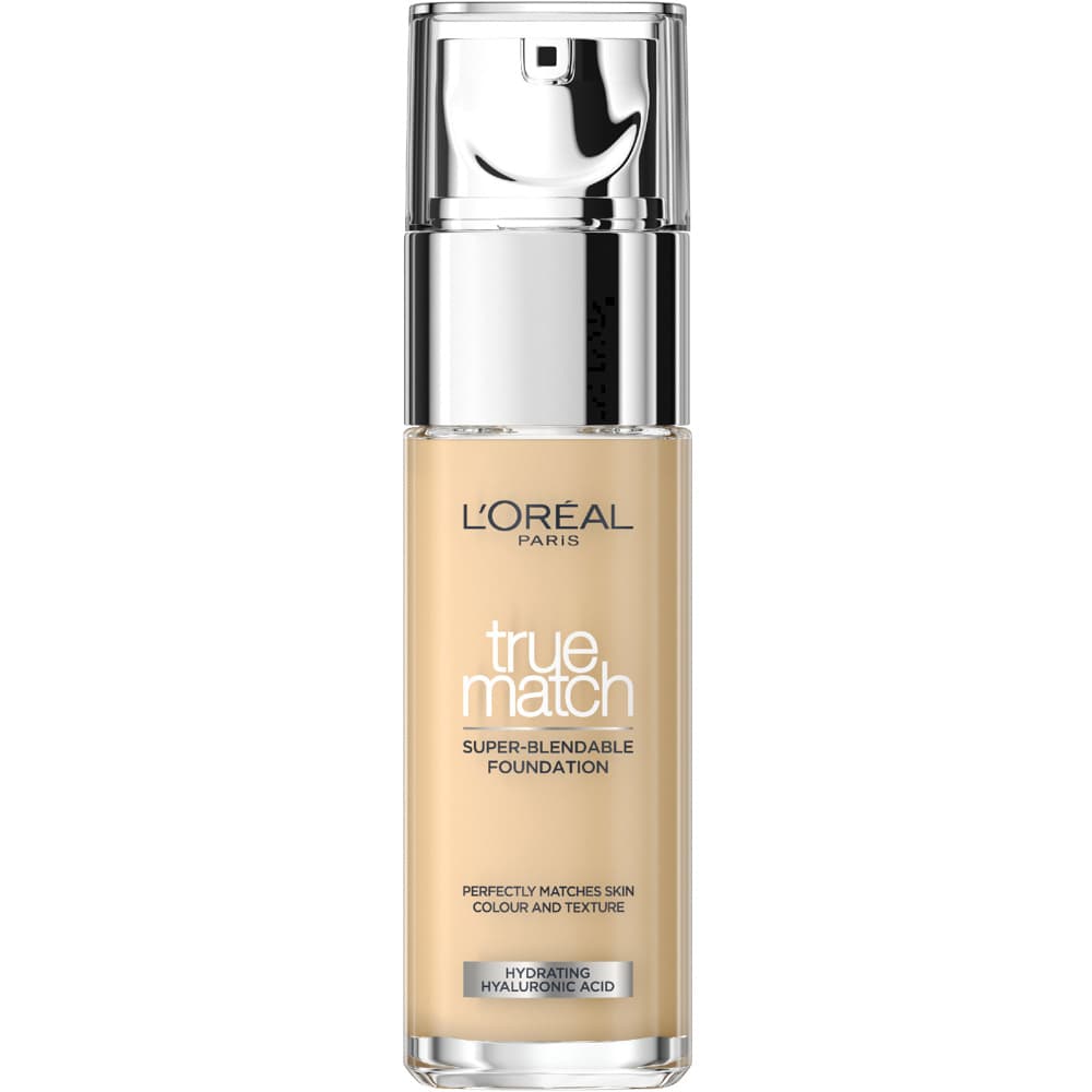 True Match Foundation, 1.D Ivoire Dore/Golden Ivory