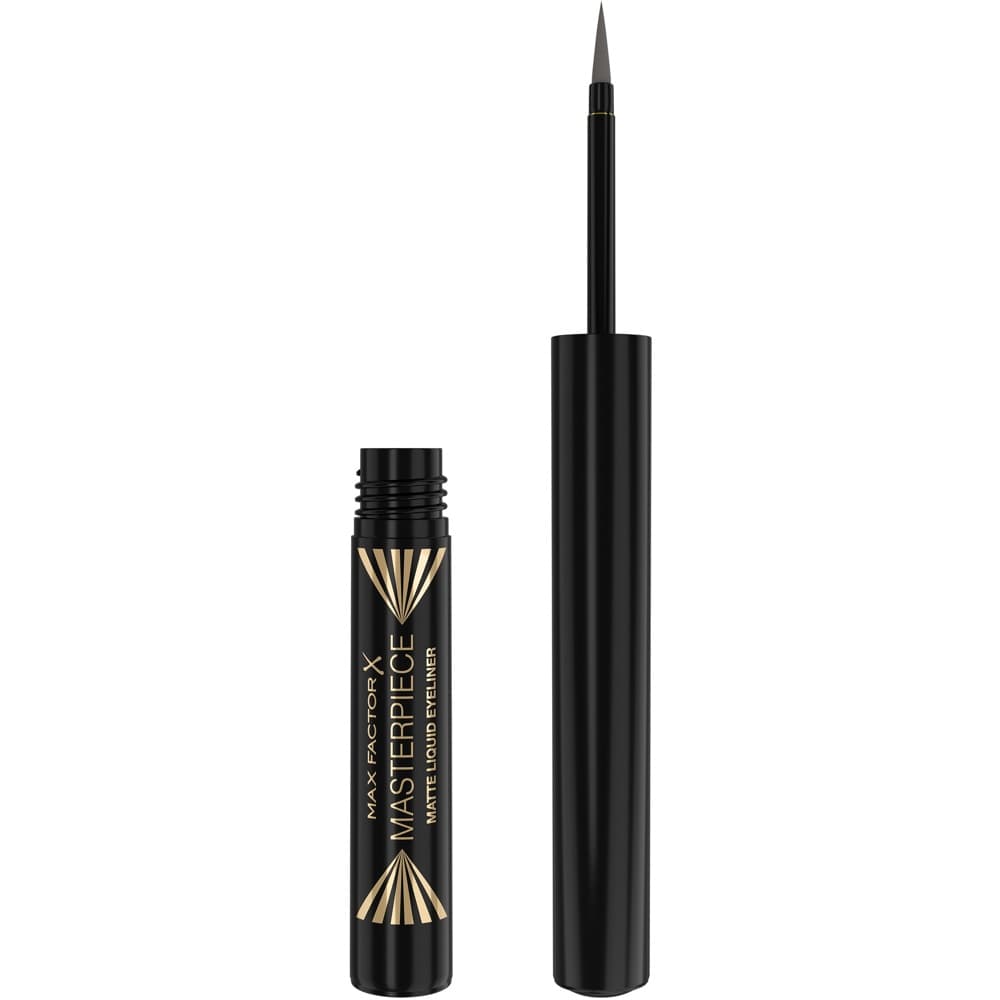 Masterpiece Matte Liquid Eyeliner, Charcoal