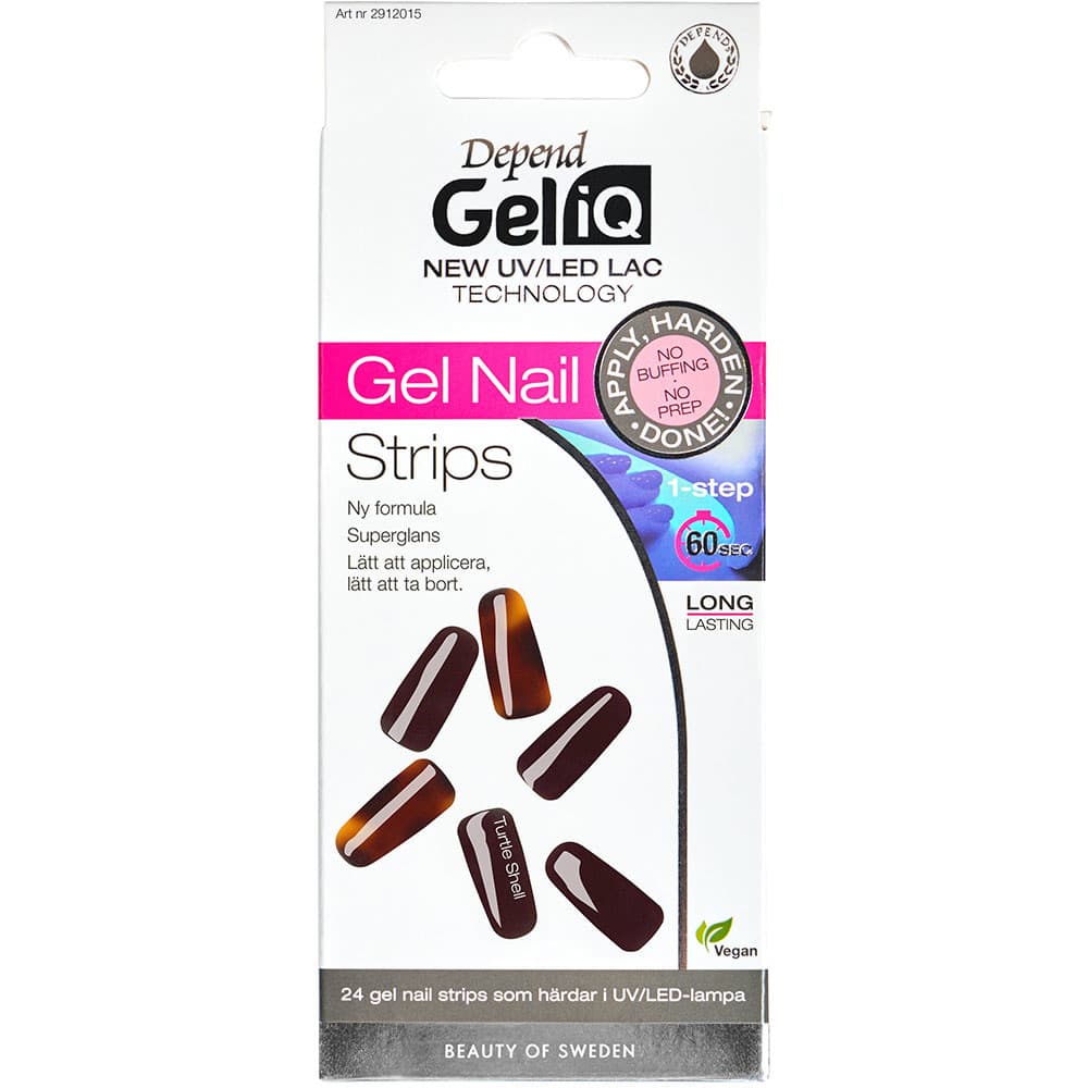 Gel iQ Gel Nail Strips, Turtle Shell