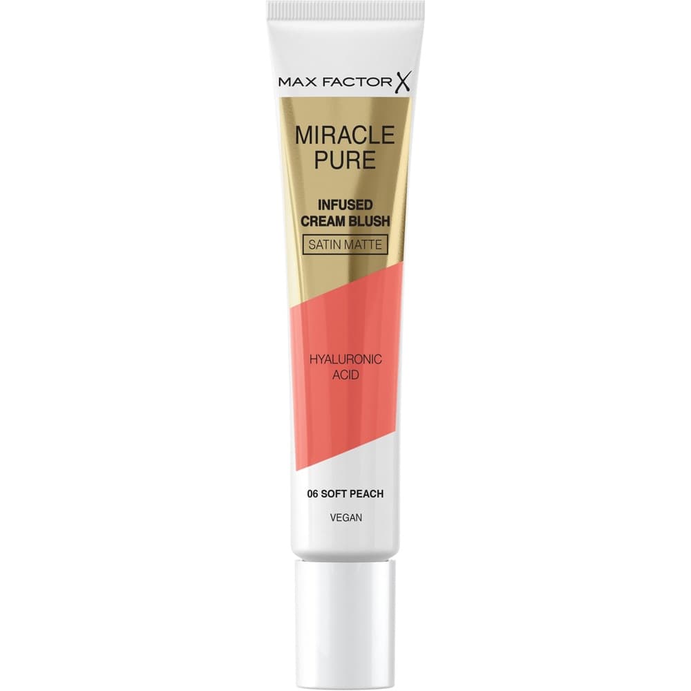 Miracle Pure Cream Blush, 06 Soft Peach