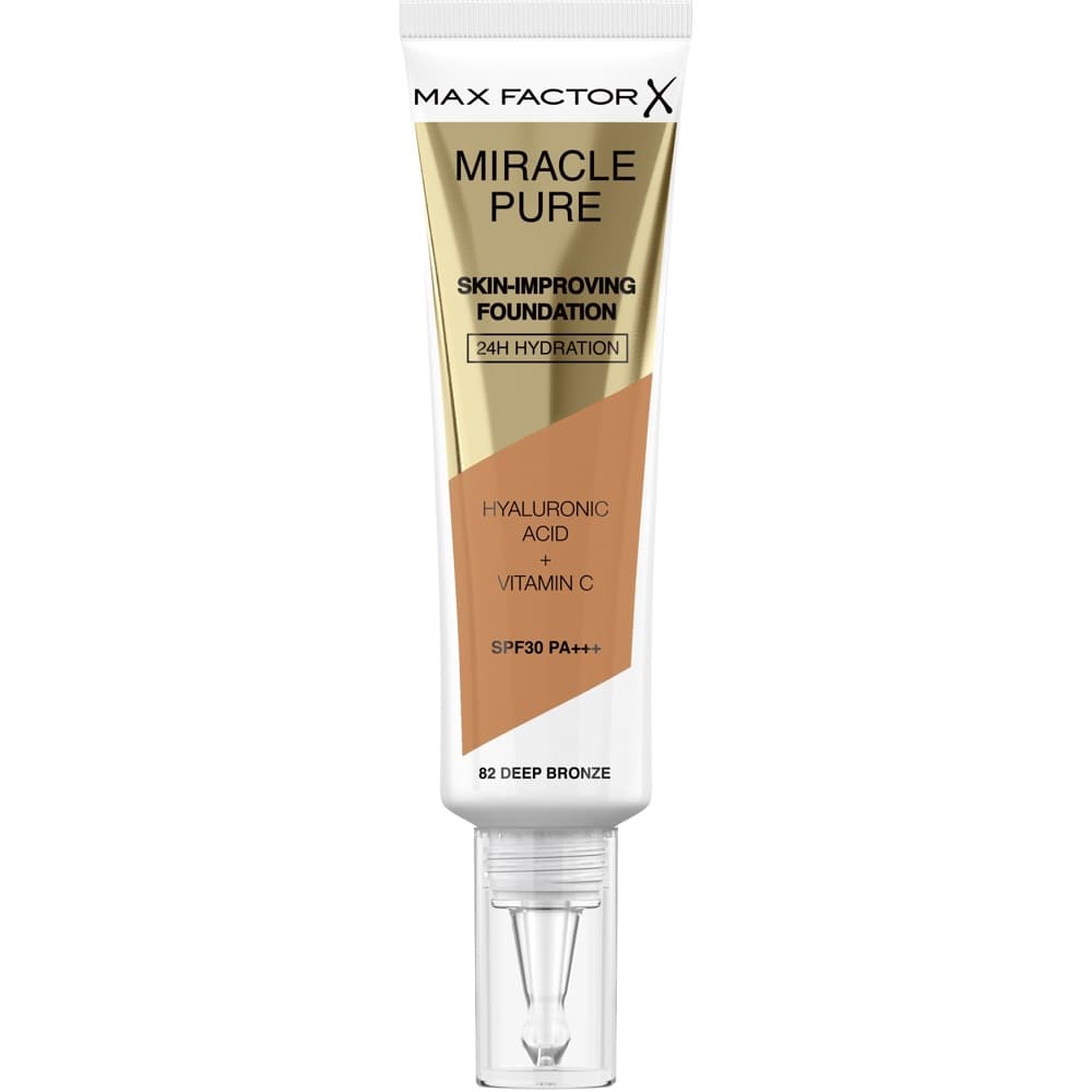 Miracle Pure Skin Improving Foundation, 82 Deep Bronze