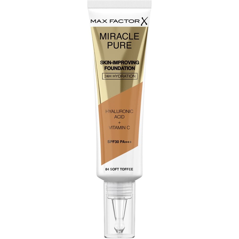 Miracle Pure Skin Improving Foundation, 84 Soft Toffee