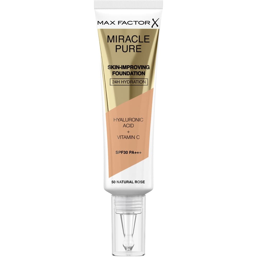 Miracle Pure Skin Improving Foundation, 50 Natural Rose