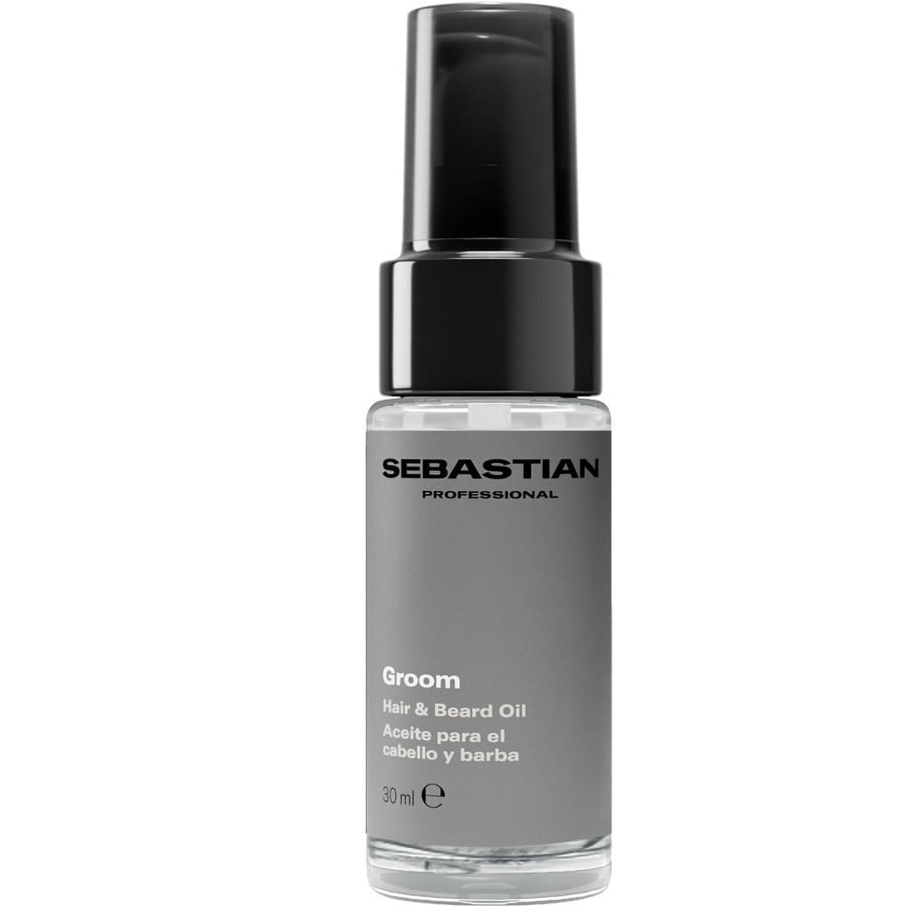 Groom Hair & Beard Oil for Men, 30ml