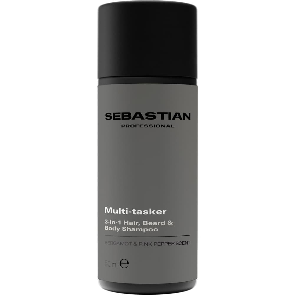 Multitasker for Men 3-in-1 Hair, Beard and Body Shampoo, 50ml