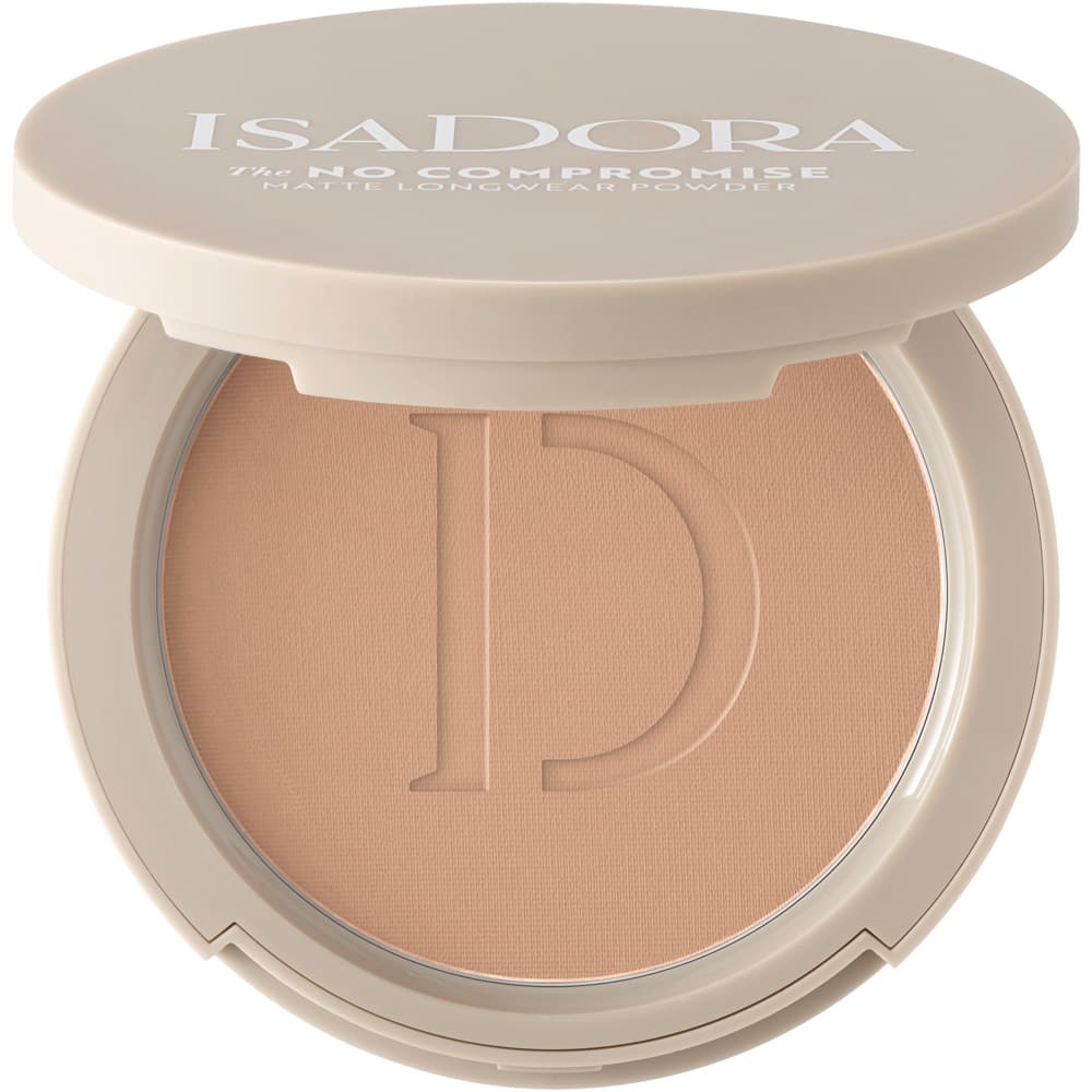 The No Compromise Matte Longwear Powder, 68 Neutral Almond