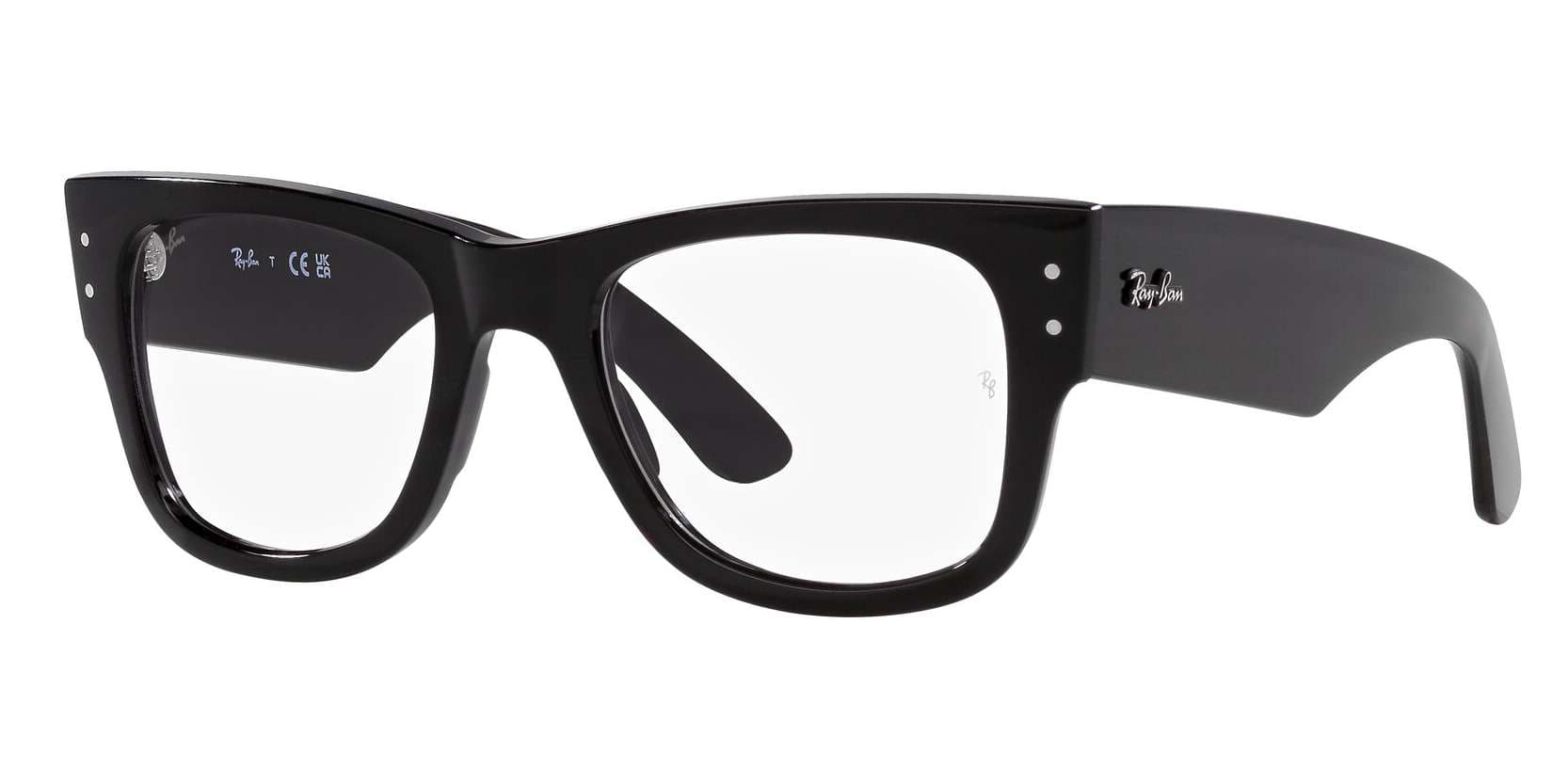 Ray-Ban briller - Mega Wayfarer fra Ray-Ban - Svart - Plast - wayfarer - Large