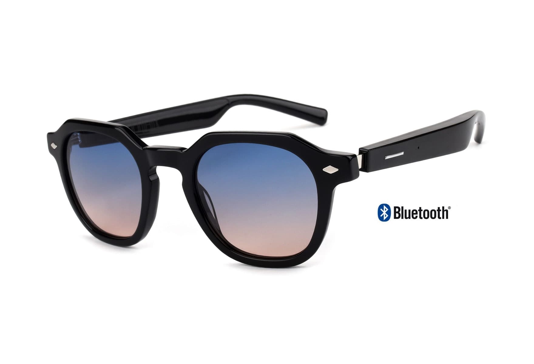 Solbriller med styrke fra eo Selection - Bluetooth EO v2 - Havana