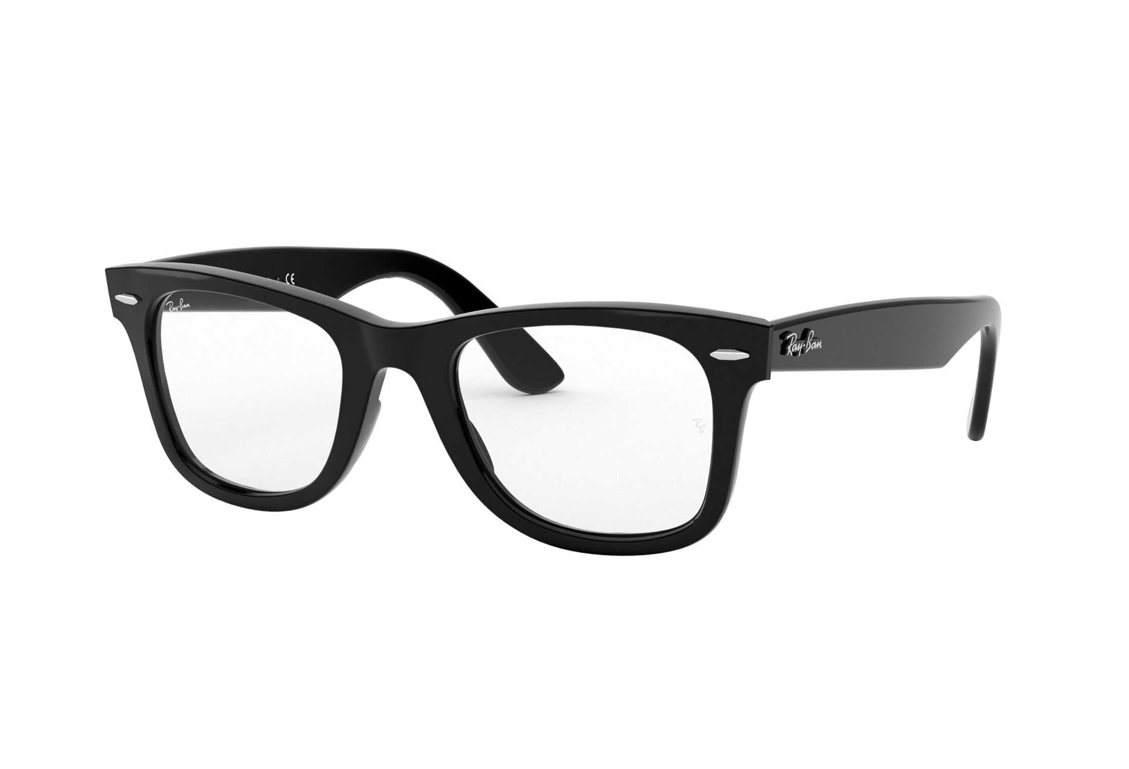 Ray-Ban briller - Wayfarer Ease - Svart, Large Hel ramme i Plast - Wayfarer
