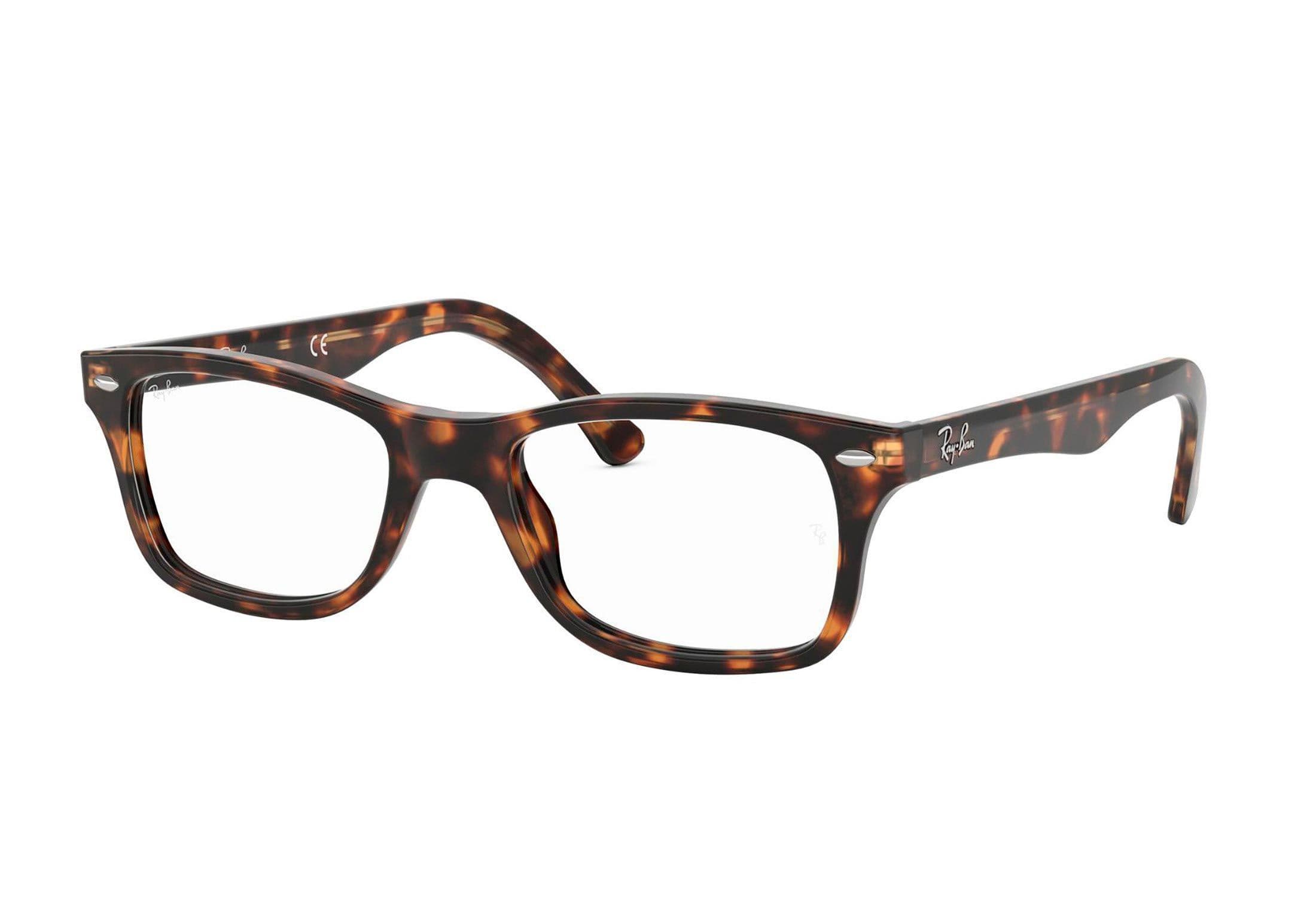 Ray-Ban briller - rb5228 - Mønstret, Medium Hel ramme i Plast - Rektangulære