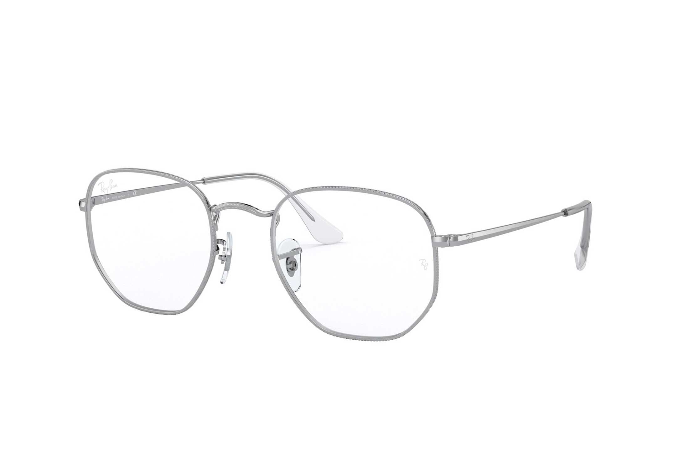 Ray-Ban briller - rb6448 2501 - Sølv, Medium Hel ramme i Metall - Rund