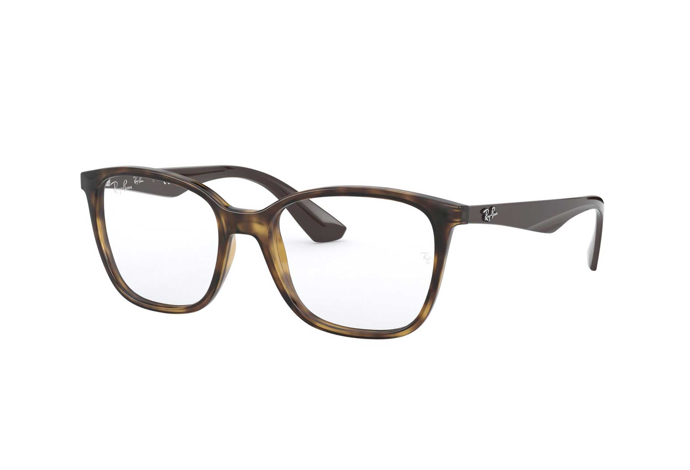 Ray-Ban briller - rb7066 5577 - Klar, Medium Hel ramme i Plast - Oval