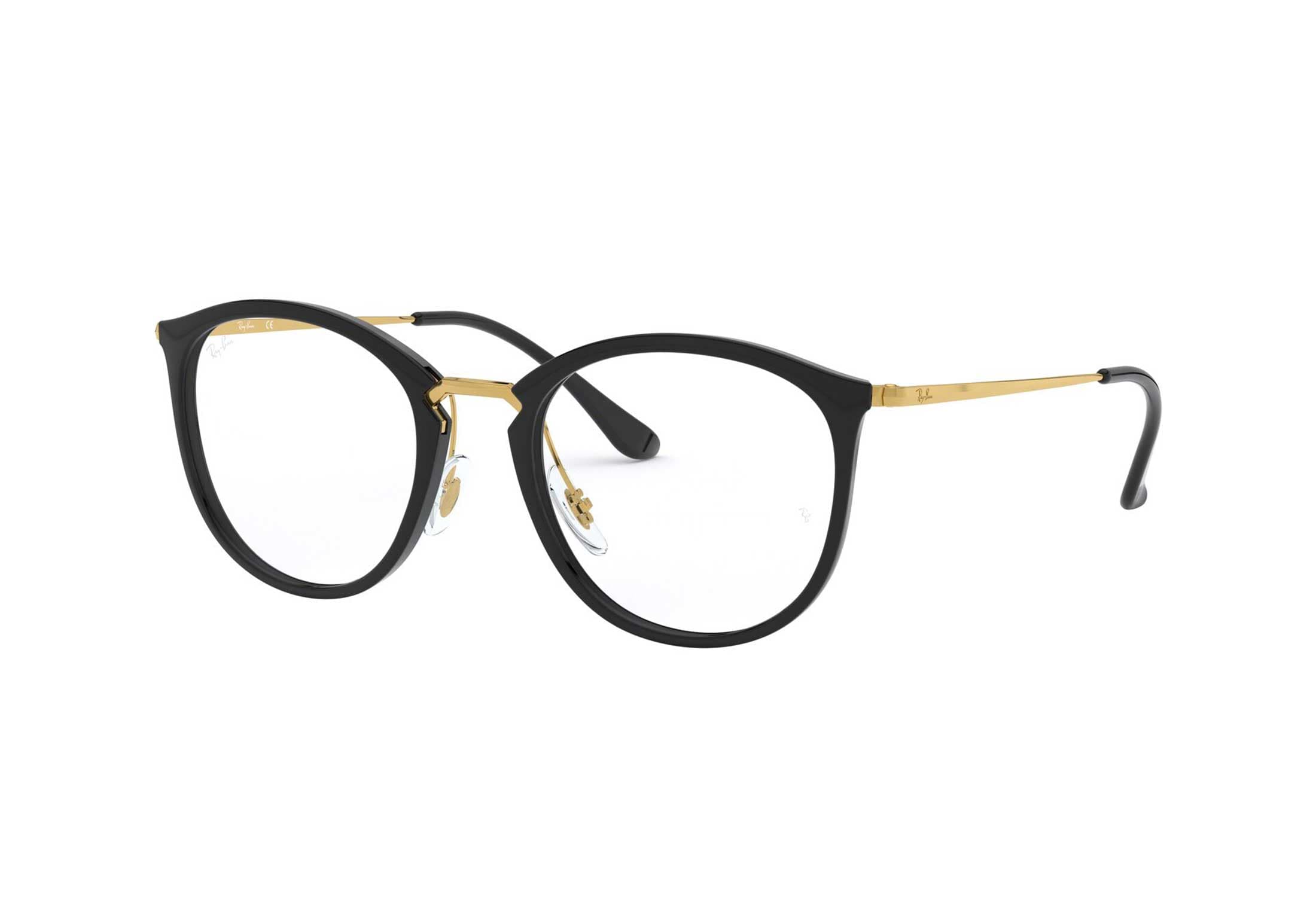 Ray-Ban rb7140 - Briller fra Ray-Ban, Hel ramme Rund Unisex - Large