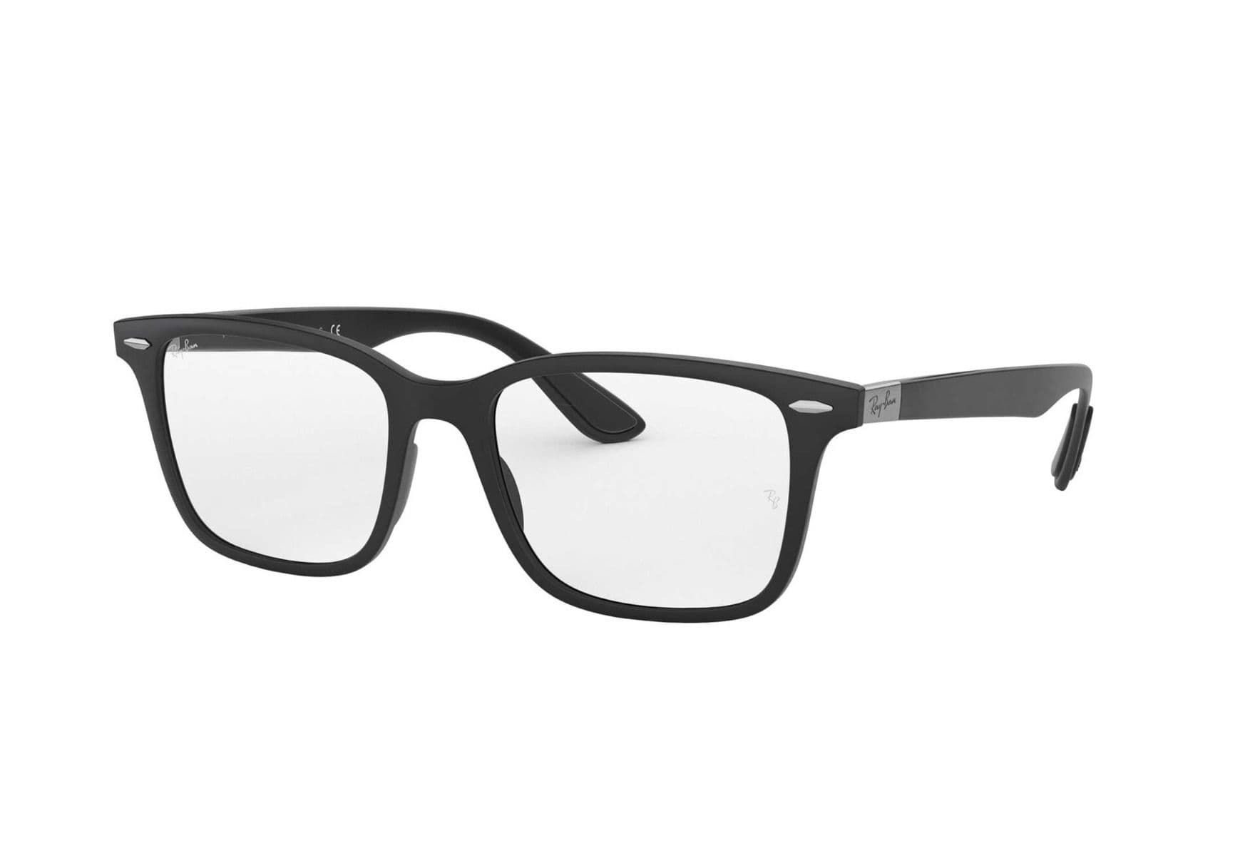 Ray-Ban briller - LiteForce rb7144 5204 - Svart, Large Hel ramme i Plast - Wayfarer