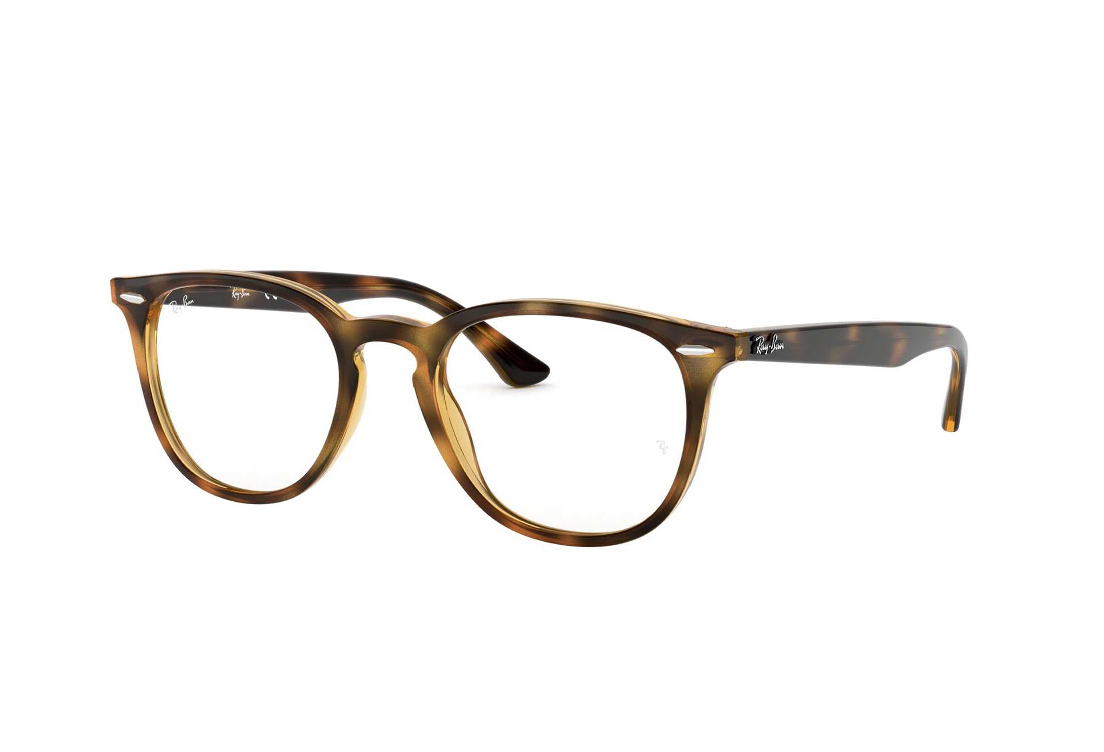 Ray-Ban briller - rb7159 2012 - Svart, Medium Hel ramme i Plast - Rund
