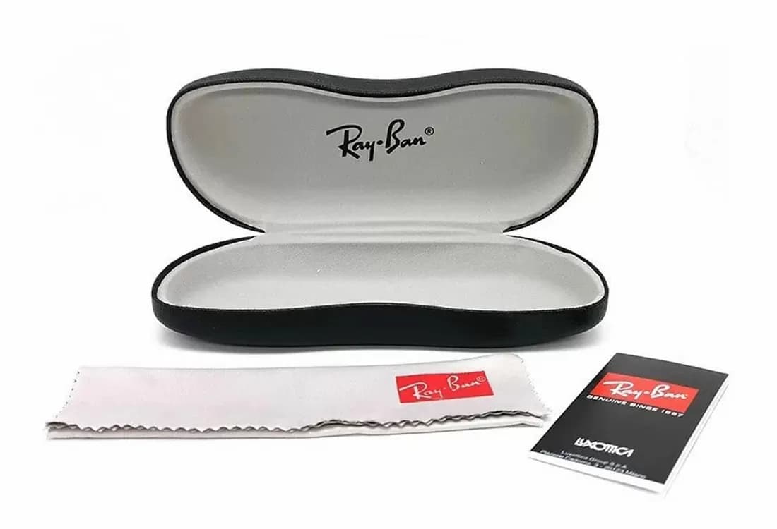 Ray-Ban brille etui i skinn