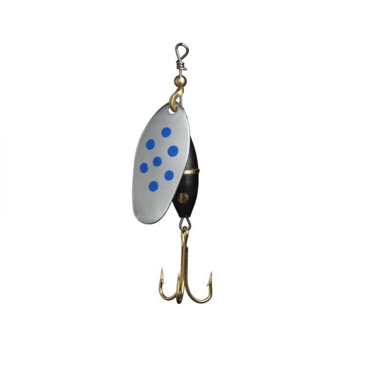 Myran Panter Spinner 10g Silver/Blå/Prick