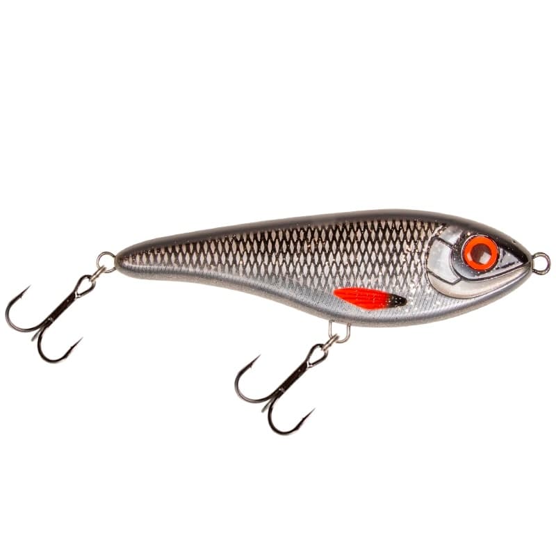 Strike Pro Buster Jerk II, Susp, 12cm, 37g - Natural Roach