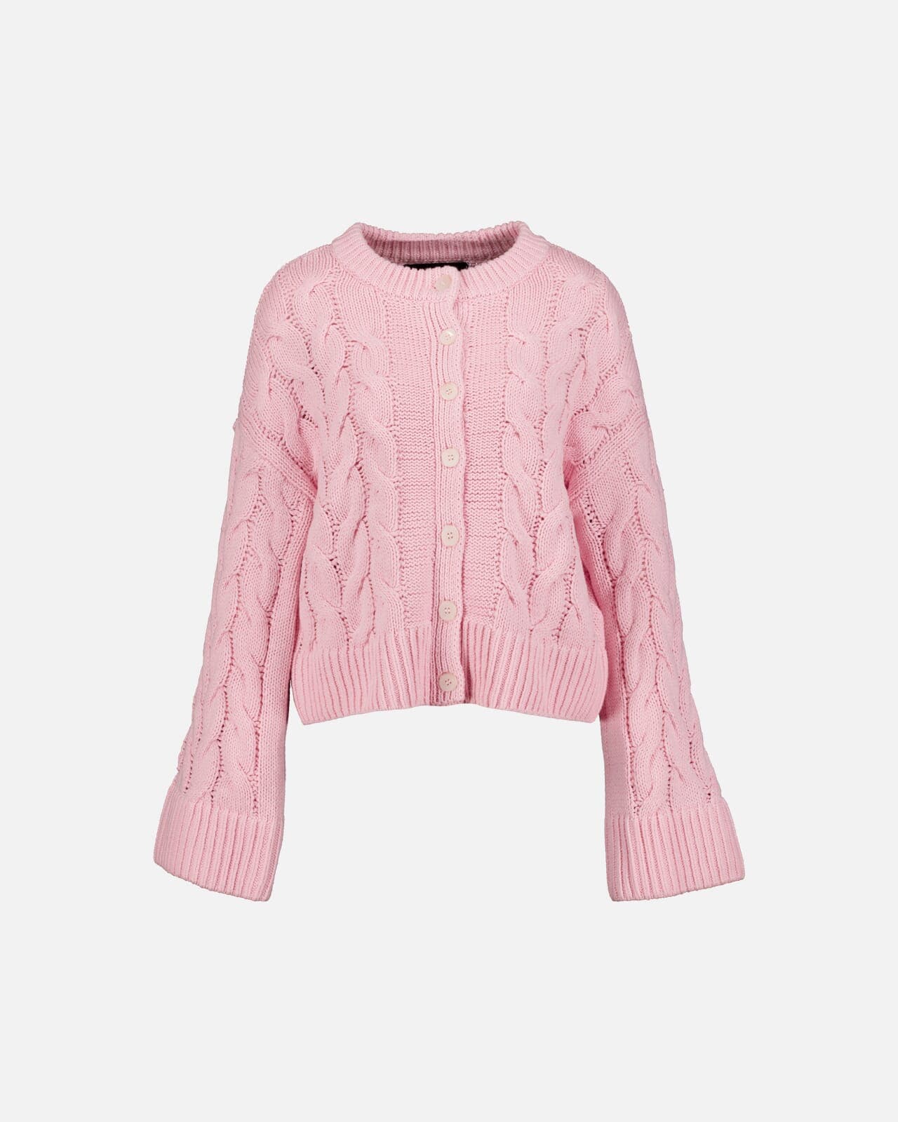 VERO MODA Strikket Cardigan Svea Thea, M, VERO MODA Cardigan Rosa M
