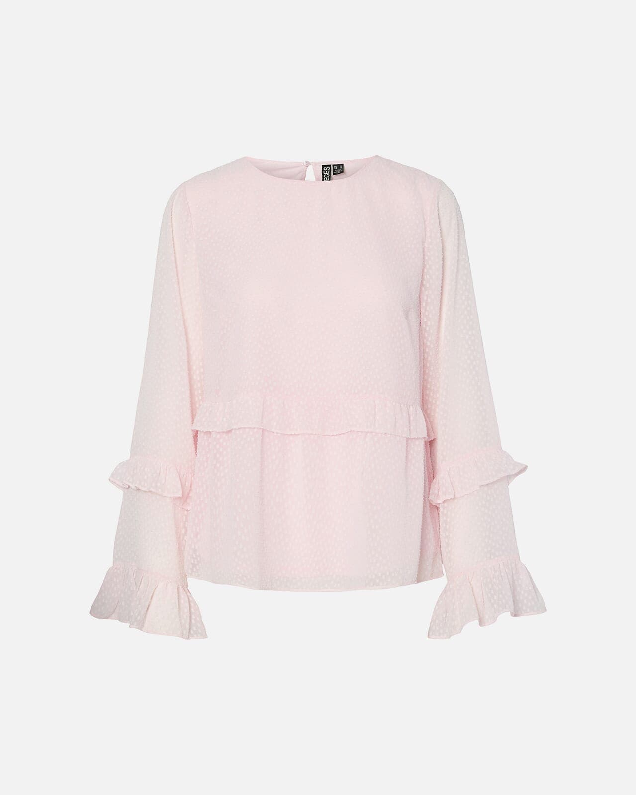 PIECES Topp Babette, L, PIECES Topp Rosa L