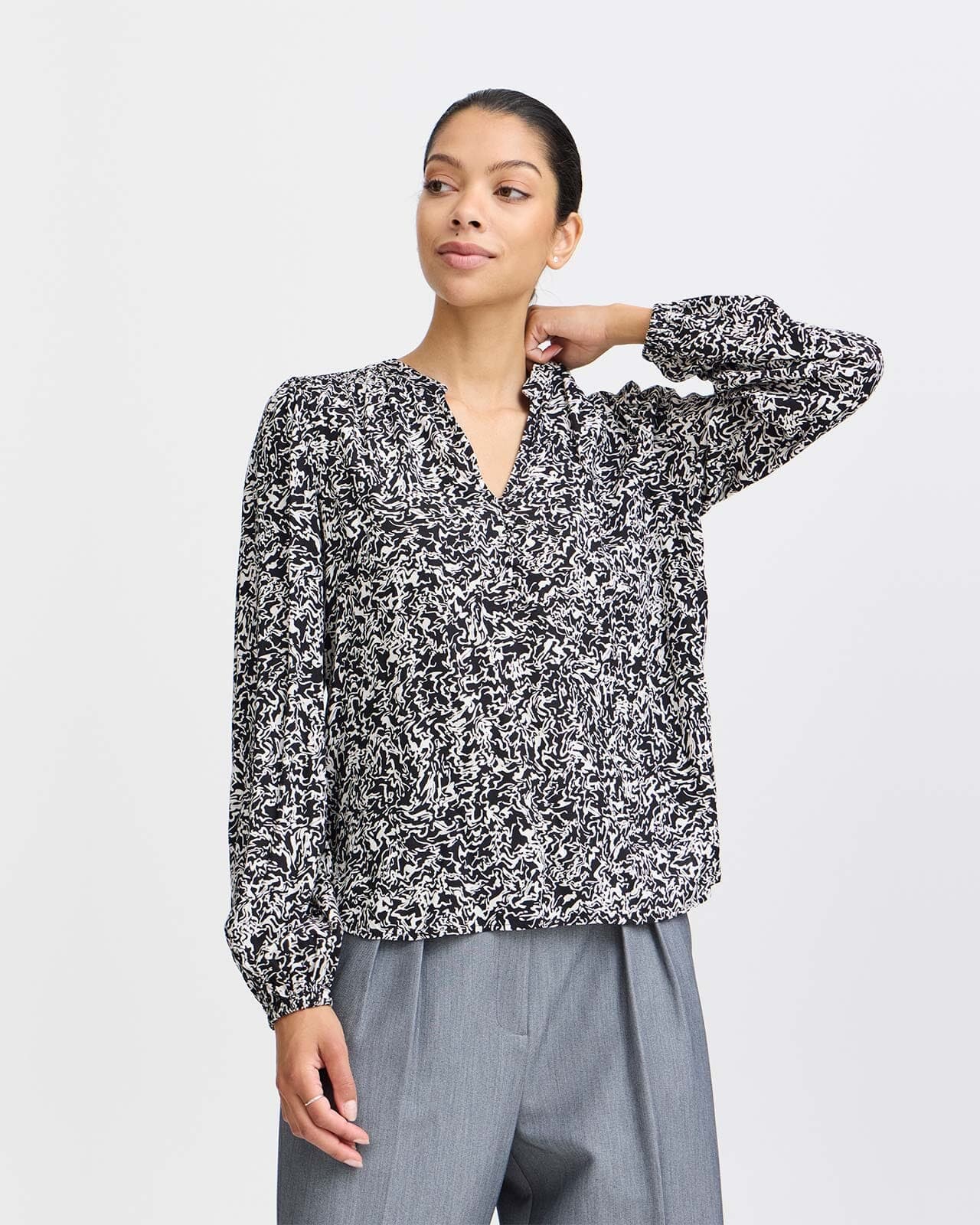 b.young Bluse Josa 3, 40, b.young Bluse Svart 40