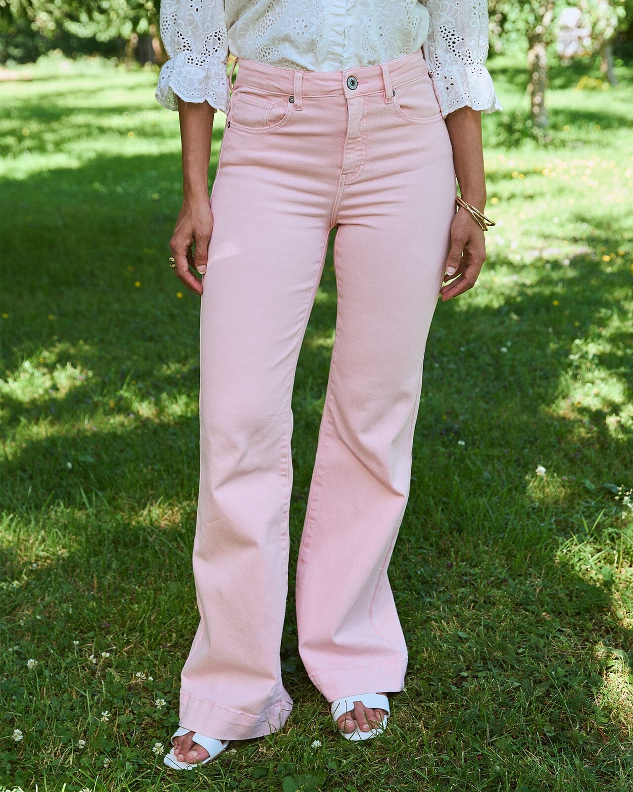 FLOYD Jeans Annika Classic 5790, 24/30, FLOYD Bukse Rosa 24/30