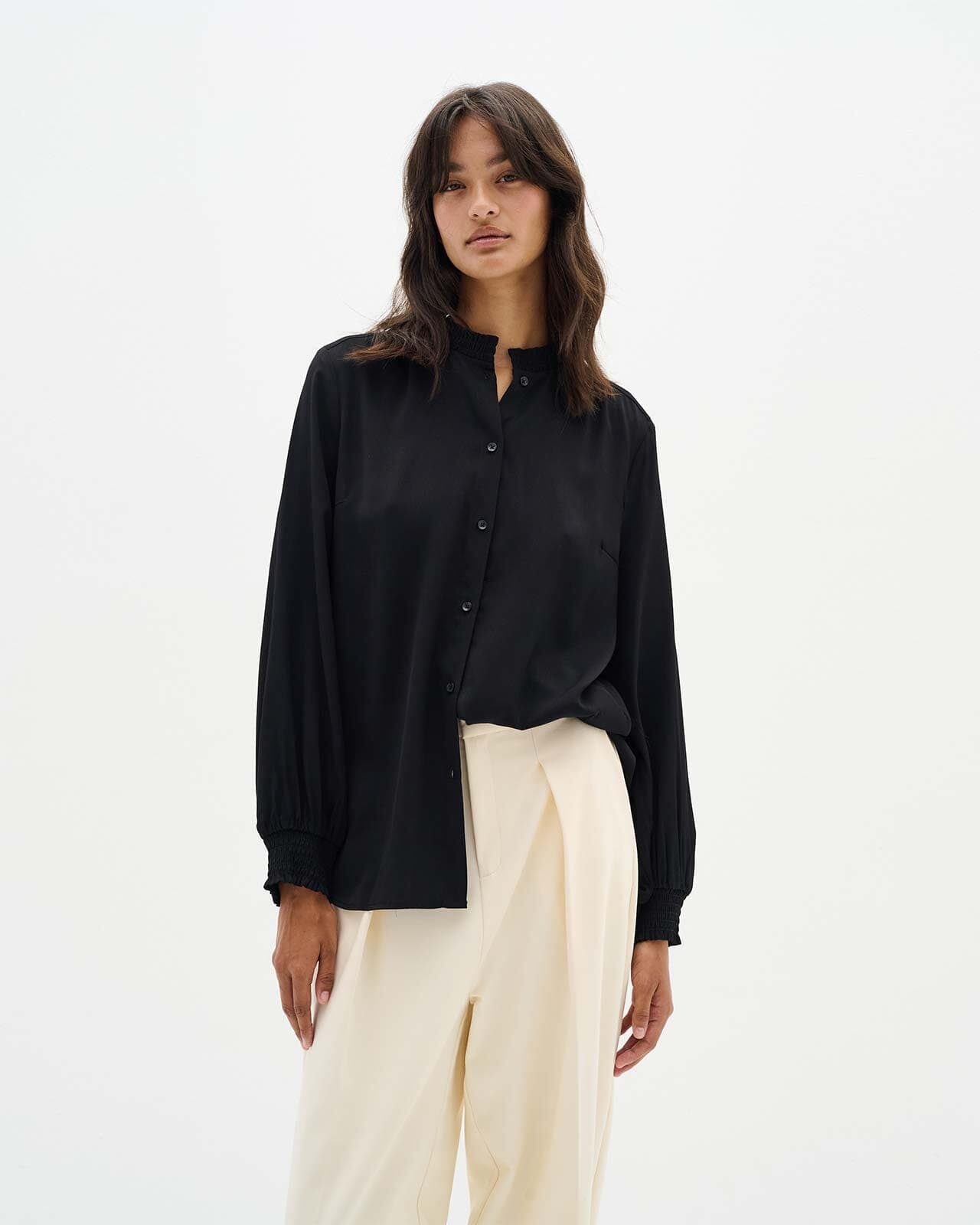InWear Bluse Muxie, 38, InWear Bluse Svart 38