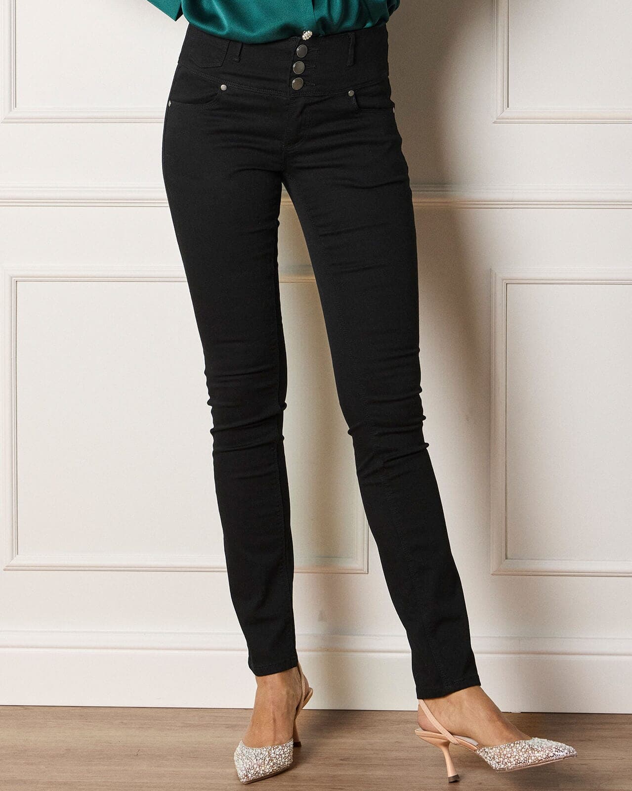 FLOYD Jeans Jenny 268C, 32, FLOYD Jeans Svart 32