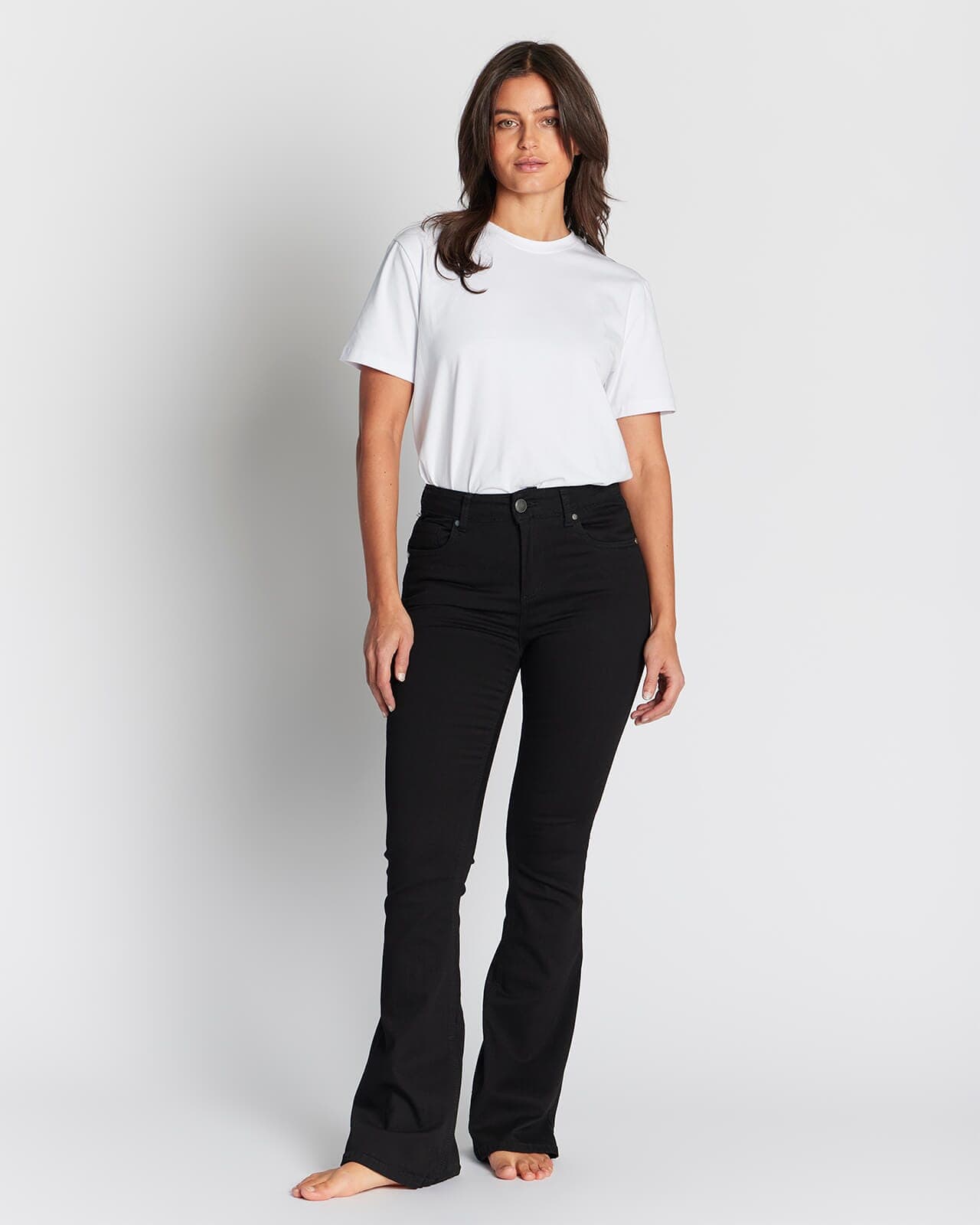 FLOYD Jeans Isabell 268C, 24, FLOYD Jeans Svart 24
