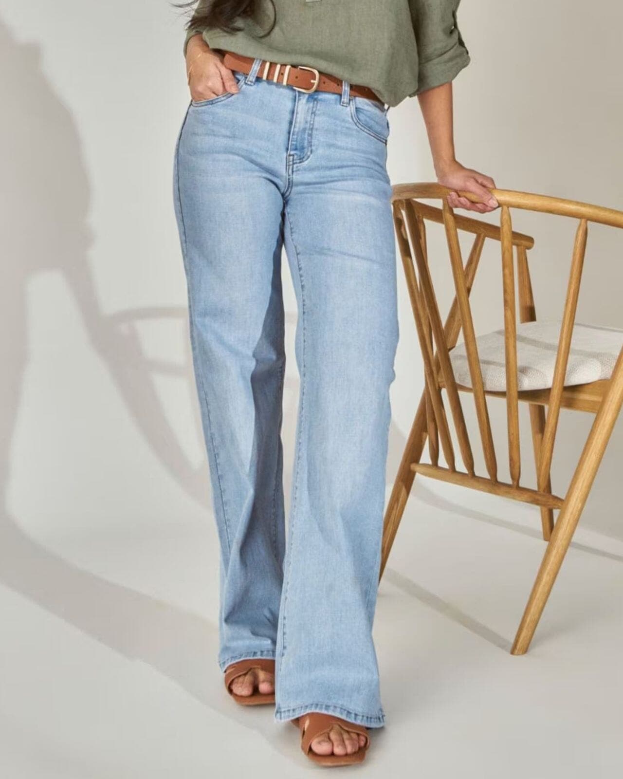 FLOYD Jeans Nicoline 1016, 24/34, FLOYD Jeans Blå 24/34