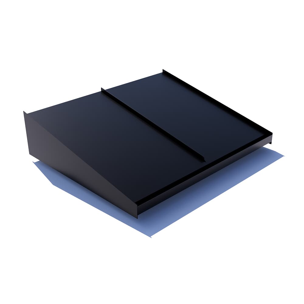 Dybde 1050 Mm Entrétak Medium 1200 Mm, Svart, Samme Som Oversiden