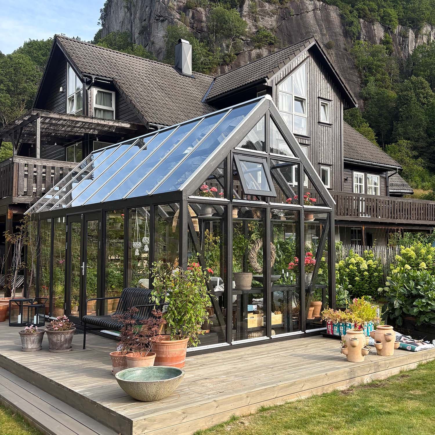 Drivhus I Tre Skogly 17,5 M²