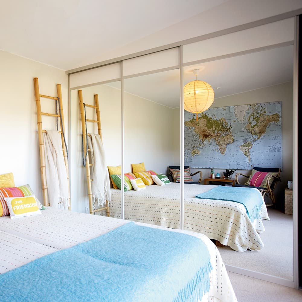 London Skyvedør Mirror 1730 Mm 2 Dører