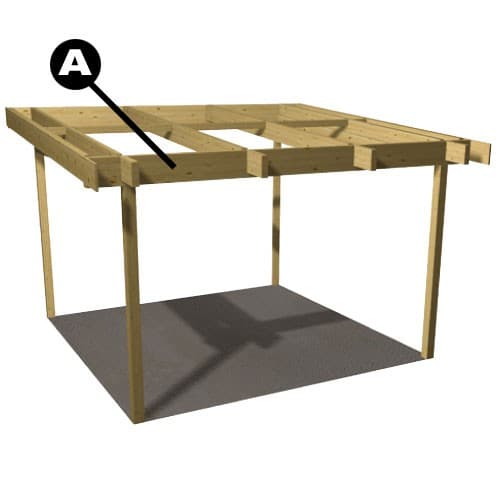 Limtre Løsvekt Frontdrager 90 X 225 X 5500 Mm