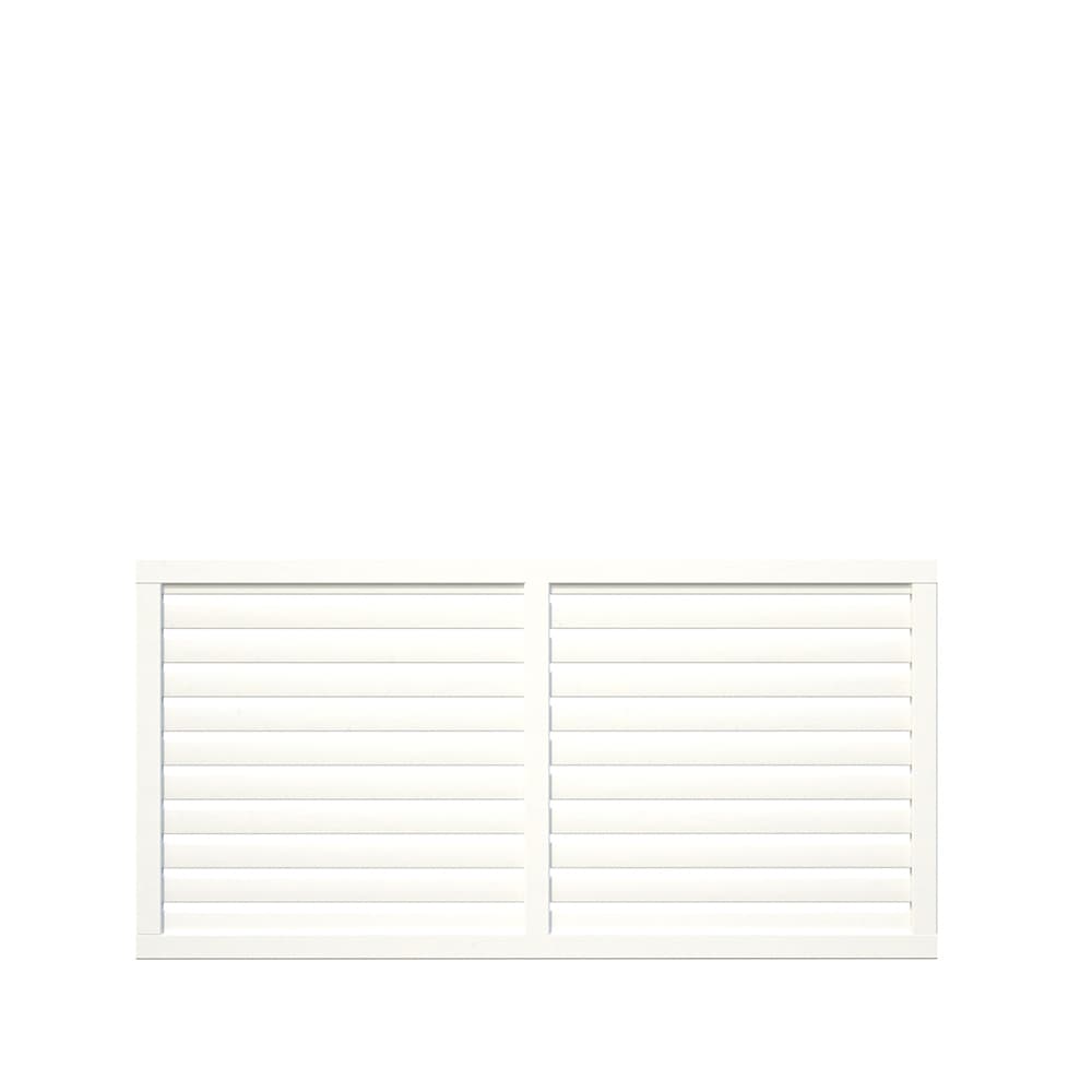 1800x900 Mm Nina 4 - Skjerm Hvit RAL 9016