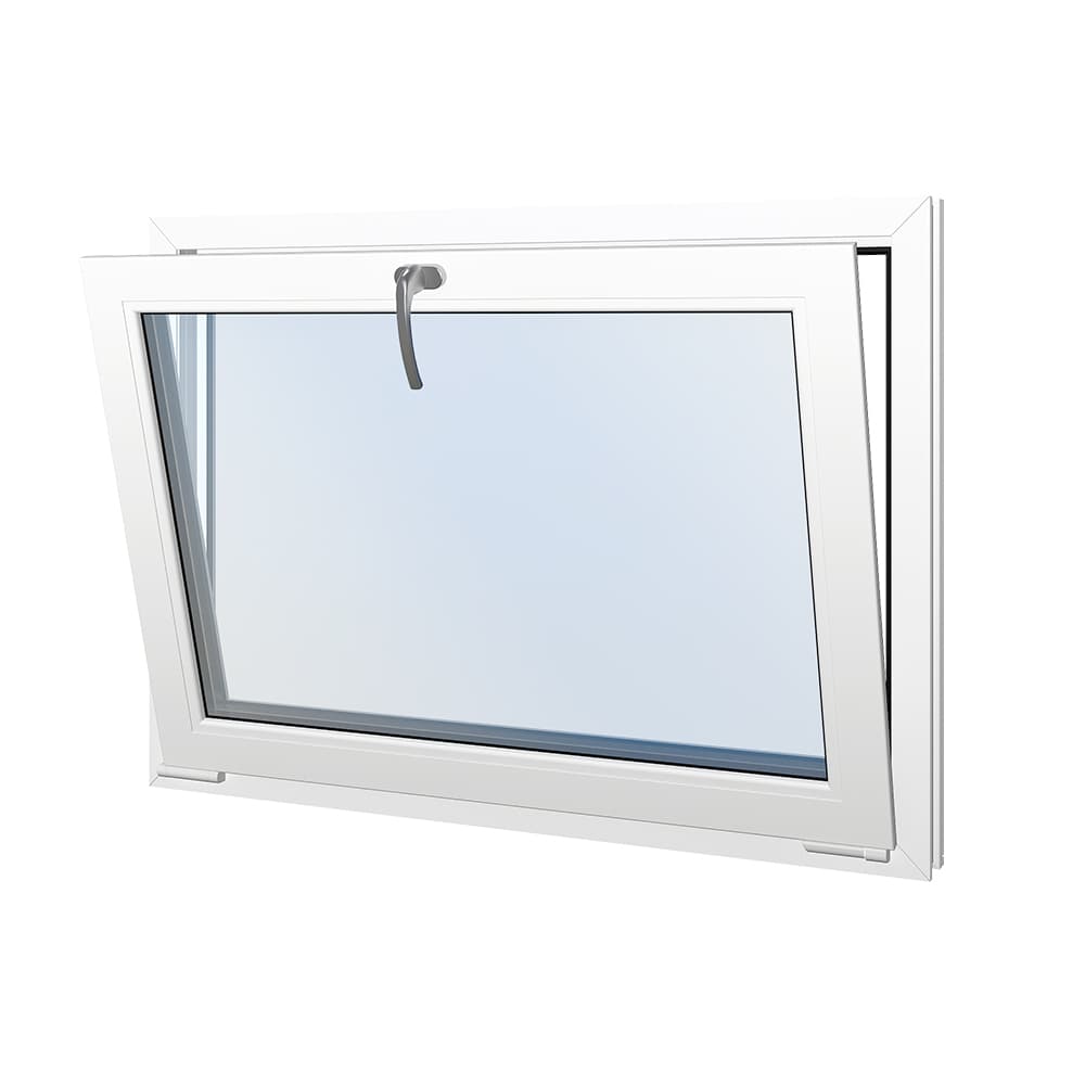 PVC Vindu Premium, Innovervendt Bunnhengslet Vindu