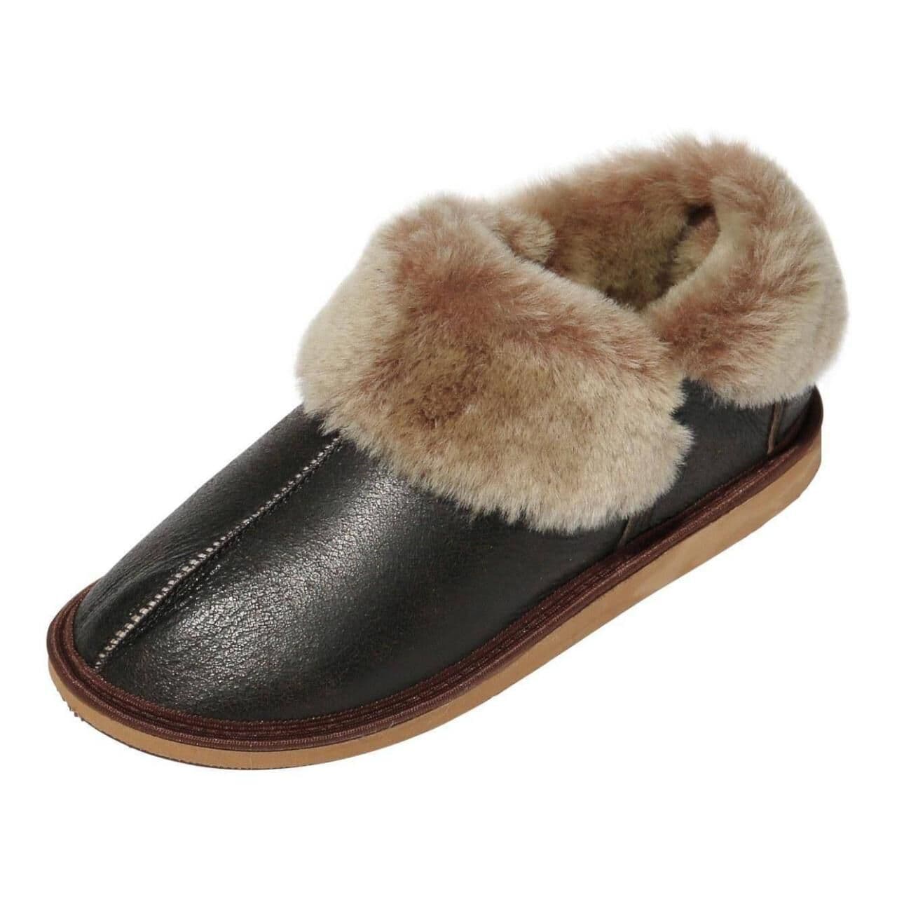 Lammfell Hausschuhe JUNGLE - Schuhgröße: EUR 42