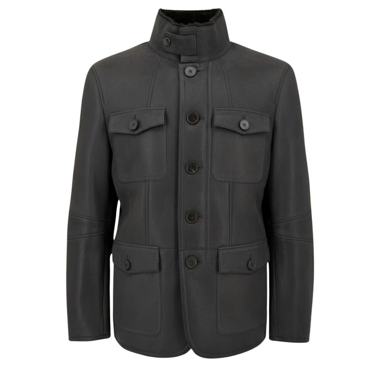 Curly-Lammfelljacke Hendrik – Markanter Stil mit Charakter - Größe: S