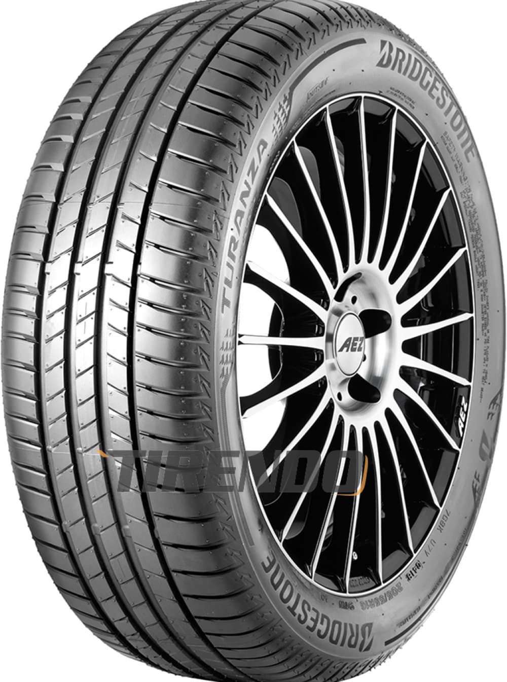 Bridgestone Turanza T005AD ( 245/45 R20 103Y XL AO, B-Silent, EVc, med felgbeskyttelse (MFS) )