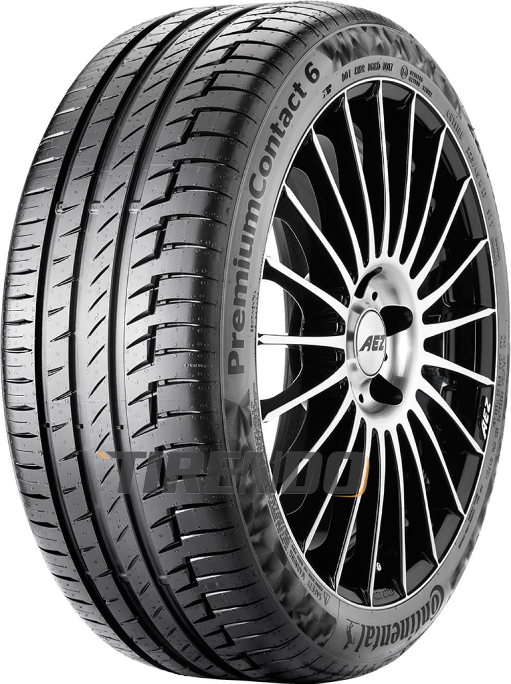 Continental PremiumContact 6 ( 275/45 R21 107V EVc, med felgkant )