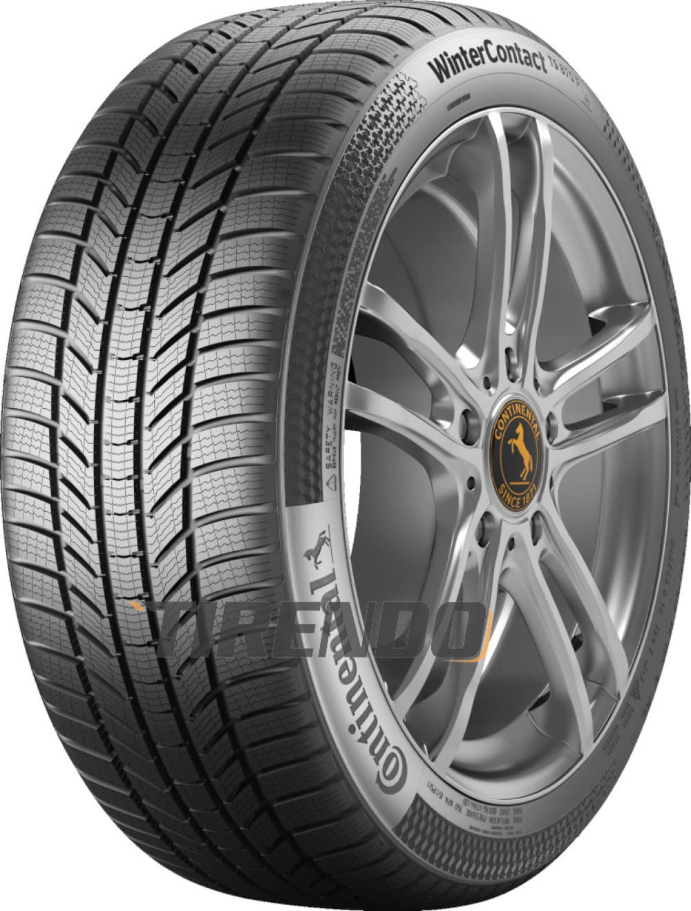 Continental WinterContact TS 870 P ( 245/50 R19 105V XL EVc, med felgkant )