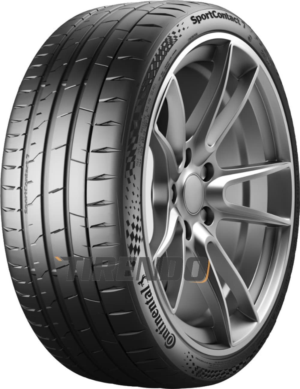 Continental SportContact 7 ( 245/40 ZR19 98Y XL EVc, MO1, med felgkant )