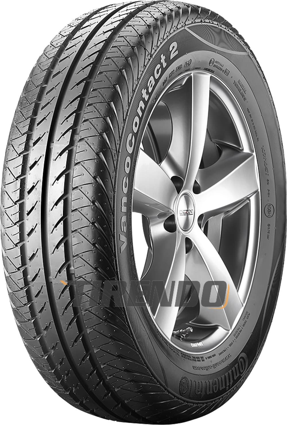 Continental VancoContact 2 ( 225/60 R16C 105/103H 6PR dobbel merking 101H )